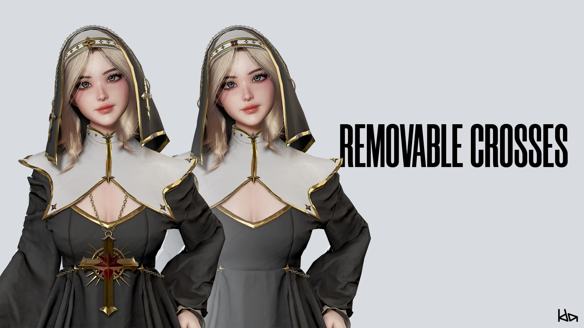 3D Priestess Girl - Game Ready Low-poly 3D model https://p.turbosquid.com/ts-thumb/Ta/3ZnFrV/O8/modular_02/png/1693205796/1920x1080/fit_q87/ec84d7b26d0dbdc38d14fa0e3e80d4943eebe2cd/modular_02.jpg