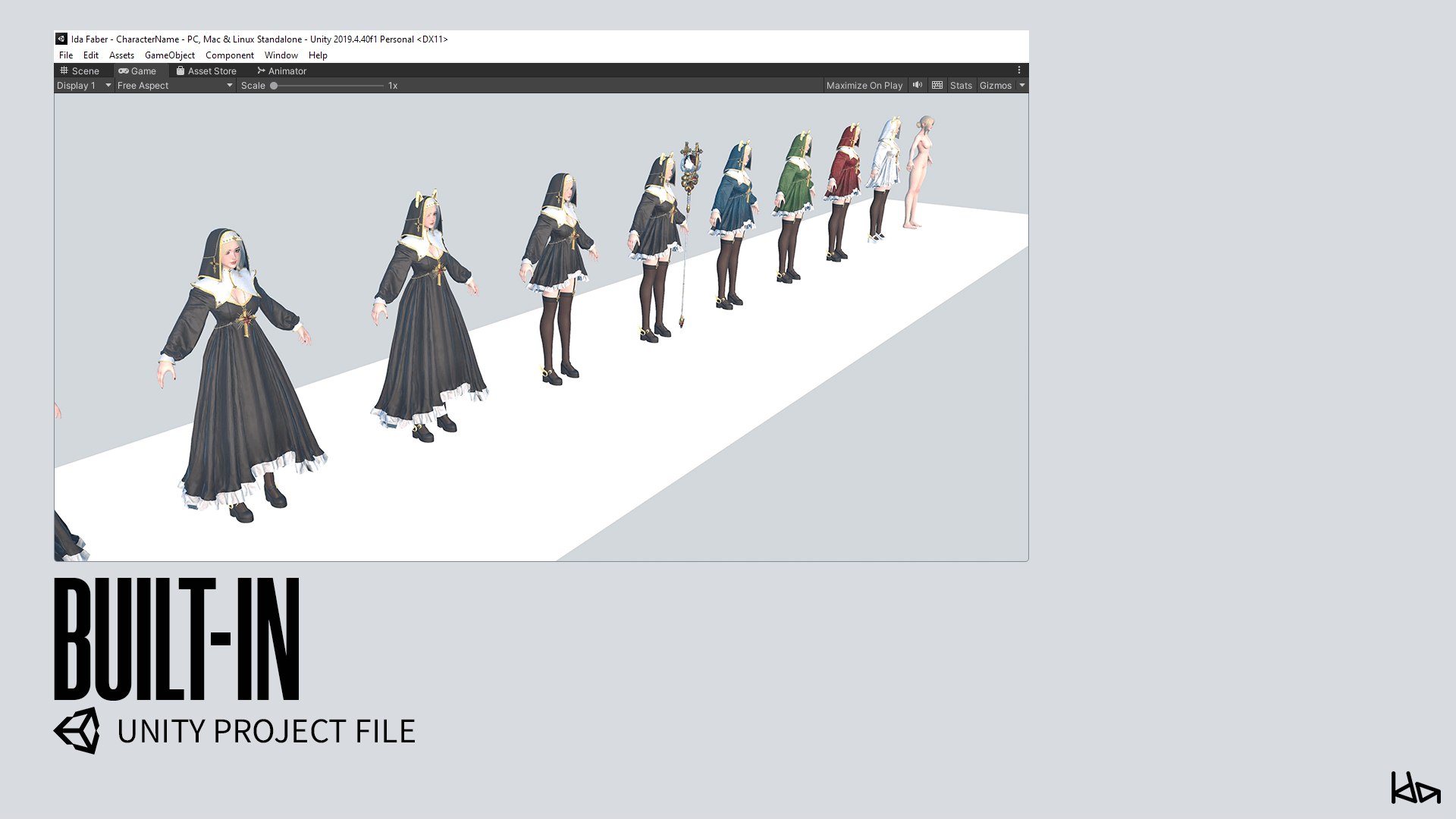 3D Priestess Girl - Game Ready Low-poly 3D model https://p.turbosquid.com/ts-thumb/Ta/3ZnFrV/Uw/unity_builtin02/png/1693205805/1920x1080/fit_q87/8518a4bacc231dbb0c8db42578a7e9e098e54ea9/unity_builtin02.jpg