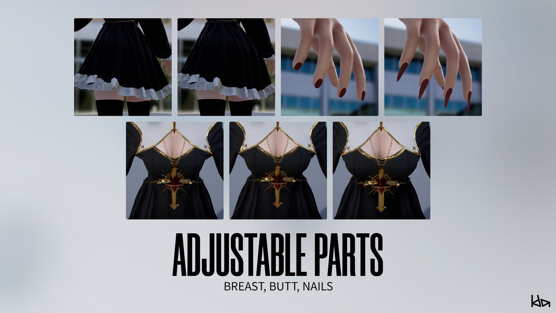 3D Priestess Girl - Game Ready Low-poly 3D model https://p.turbosquid.com/ts-thumb/Ta/3ZnFrV/uX/adjustable_01/png/1693205778/1920x1080/fit_q87/3ff60aa7f5f137d6dd996616161515a37edb0ca9/adjustable_01.jpg