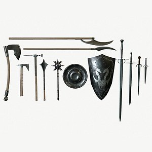 3D Medieval Weapon Pack