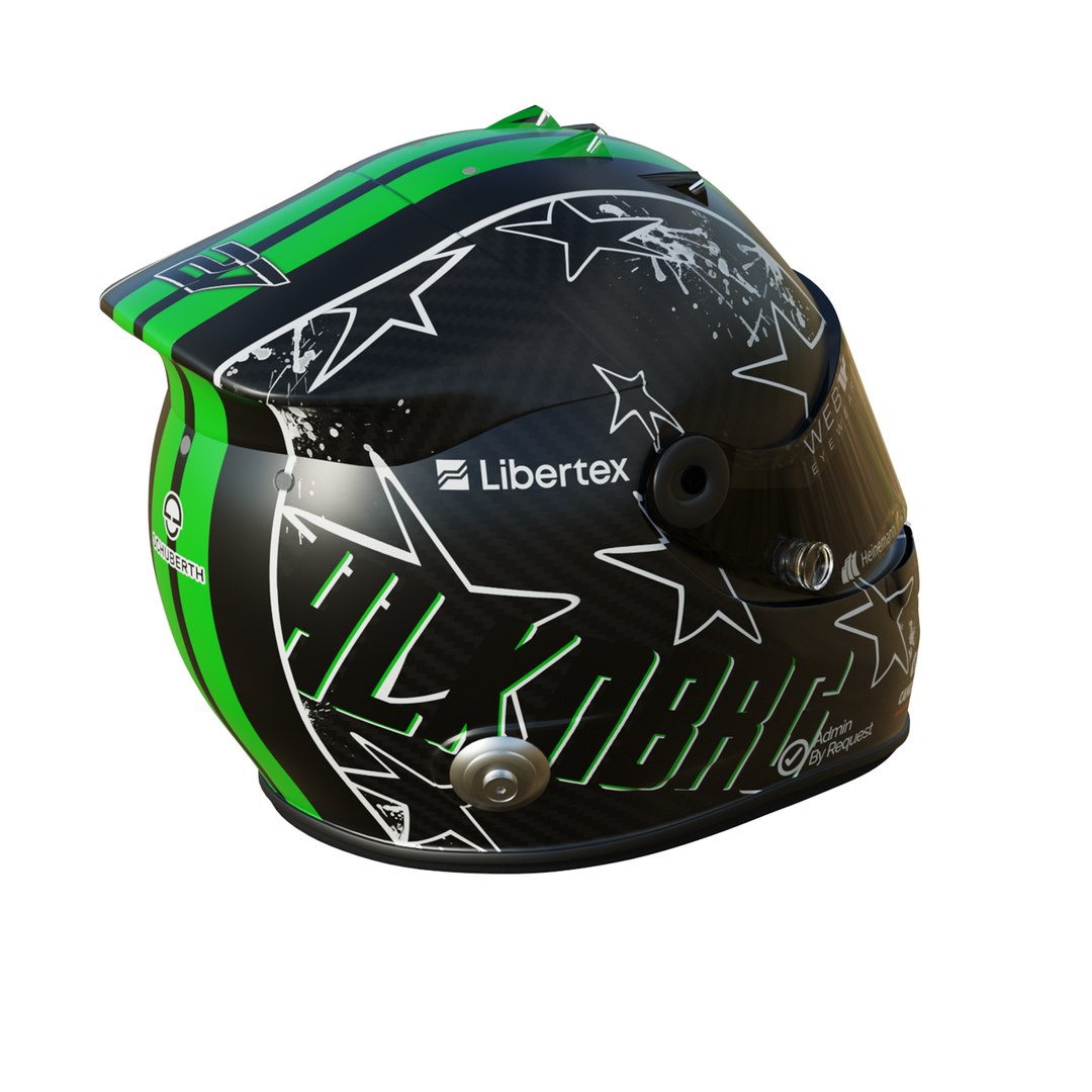 F1 Nico Hulkenberg Helmet 2025 model https://p.turbosquid.com/ts-thumb/Ta/8dXYso/2u/11/png/1743167609/1920x1080/fit_q87/a911fe6149f1f51f38cdcf53fd09452780f28c32/11.jpg
