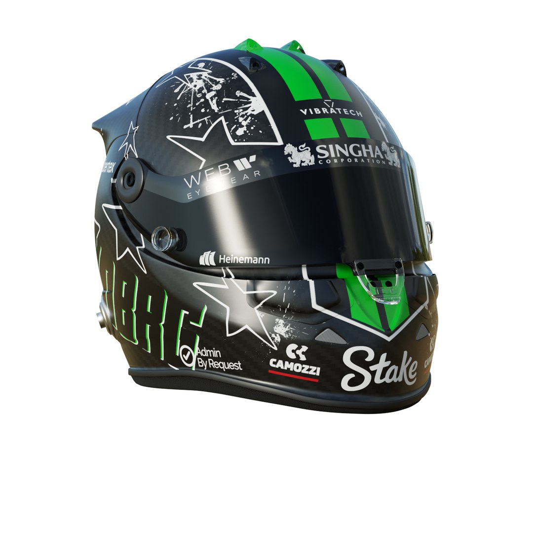 F1 Nico Hulkenberg Helmet 2025 model https://p.turbosquid.com/ts-thumb/Ta/8dXYso/Lc/7/png/1743167607/1920x1080/fit_q87/46e9ca4e0cab7b911cddc758b0c3b0f601fbea00/7.jpg