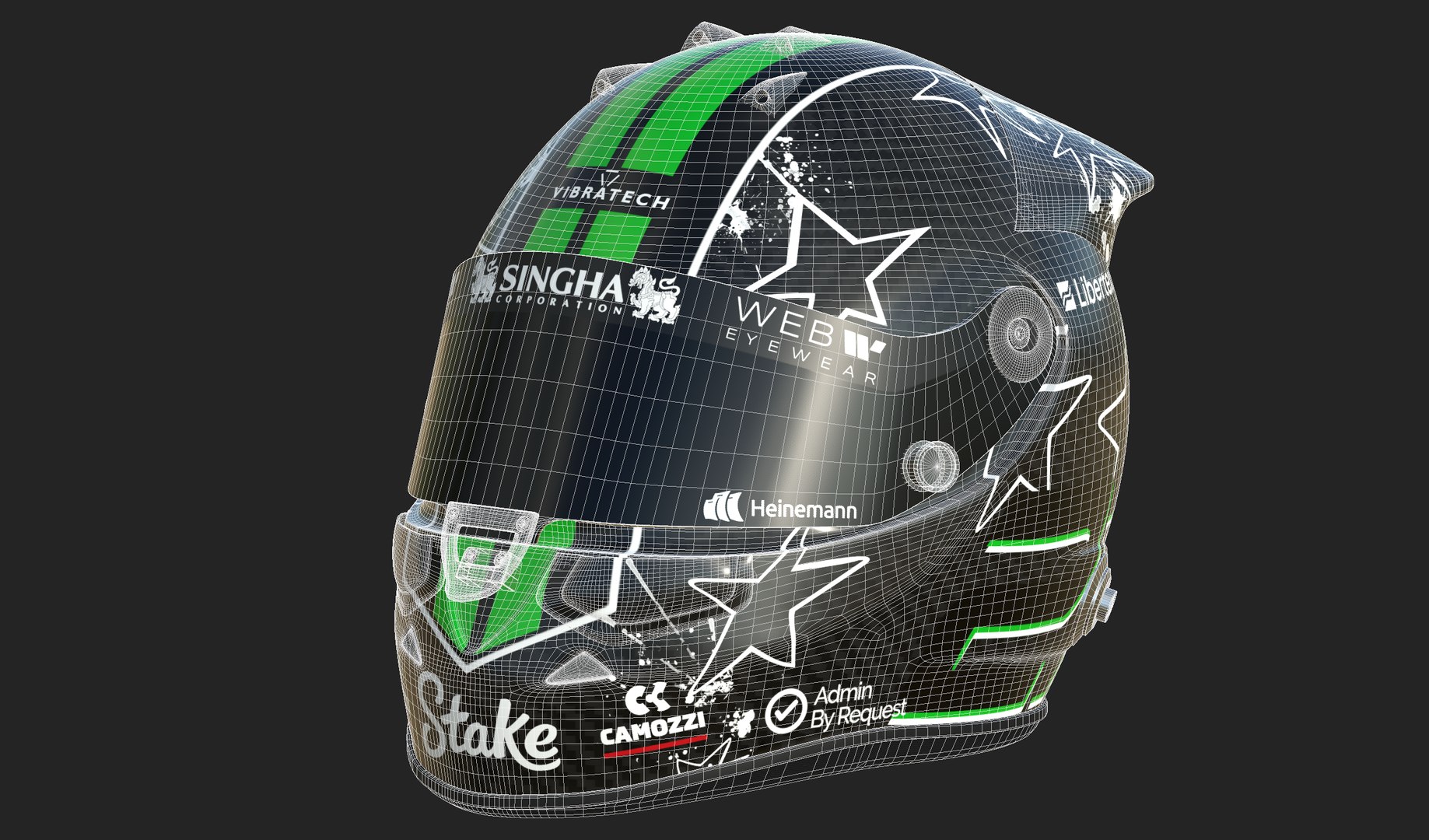 F1 Nico Hulkenberg Helmet 2025 model https://p.turbosquid.com/ts-thumb/Ta/8dXYso/xn/14/png/1743167611/1920x1080/fit_q87/1b2958e1ea03138dd7f7c761345fe2718b4e6b37/14.jpg