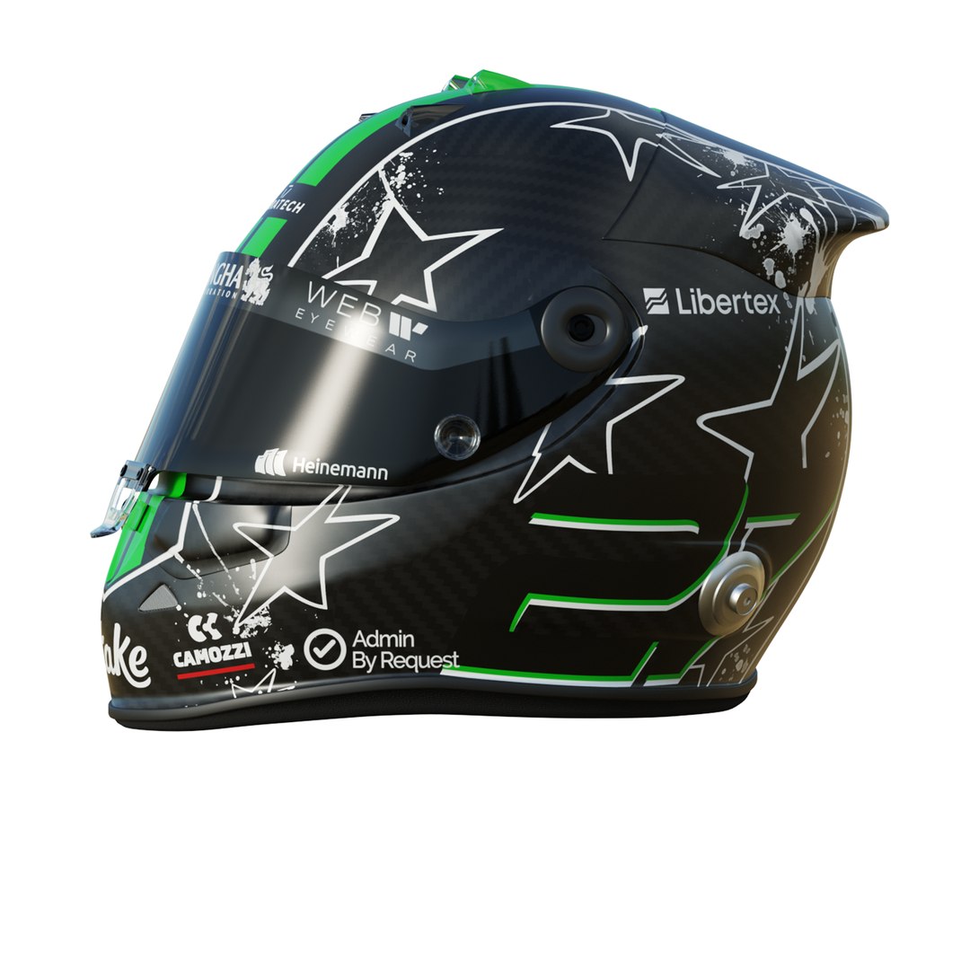 F1 Nico Hulkenberg Helmet 2025 model https://p.turbosquid.com/ts-thumb/Ta/8dXYso/zY/2/png/1743167604/1920x1080/fit_q87/a64d5343fee2f224188905833cc0c8746e12ea99/2.jpg
