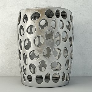 3D stool aluminium