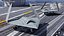 X-47B Stealth UAV Folded Wings 3D