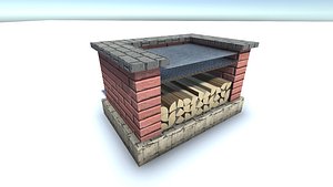 fbx concrete bbq