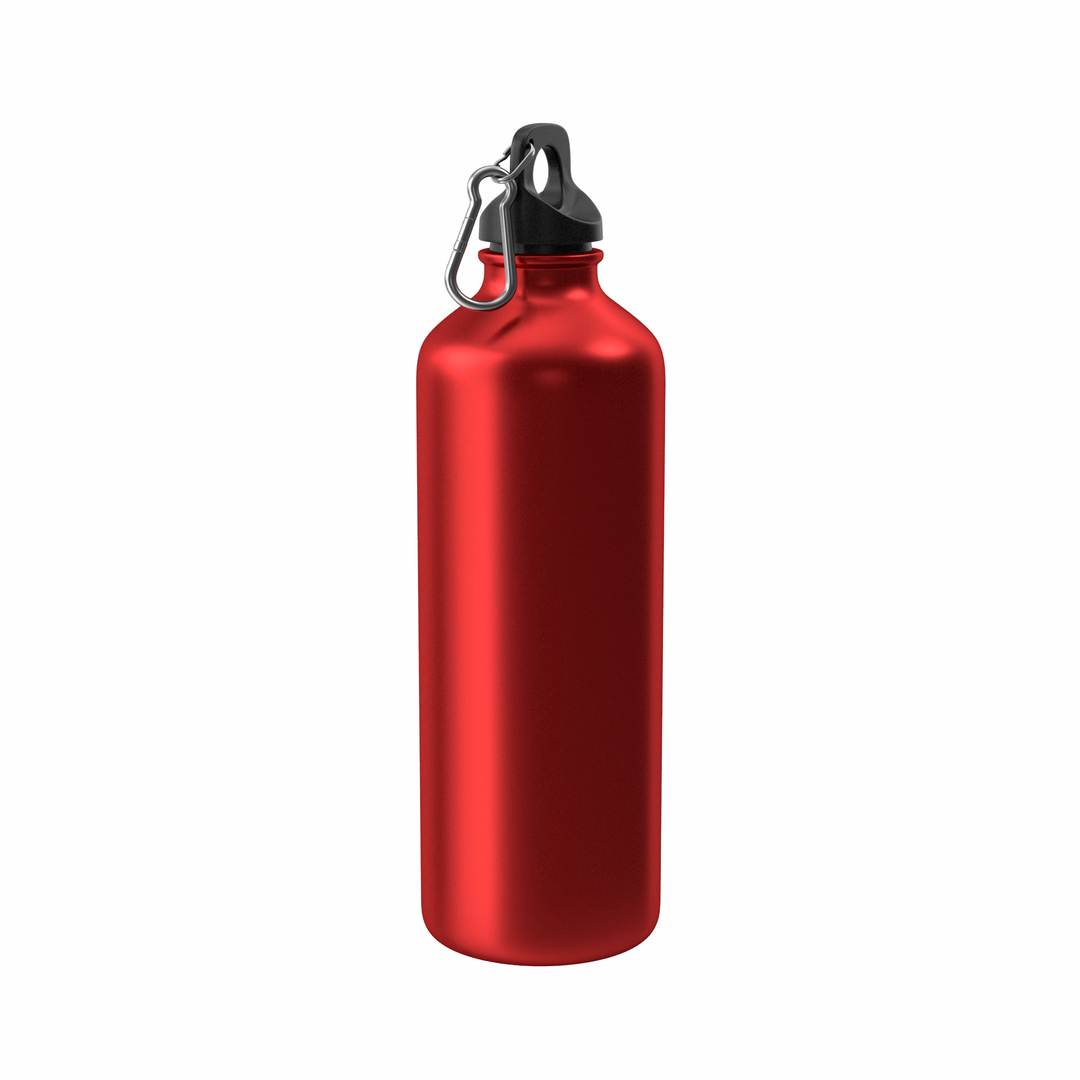 3D Red Water Bottle - TurboSquid 1891358