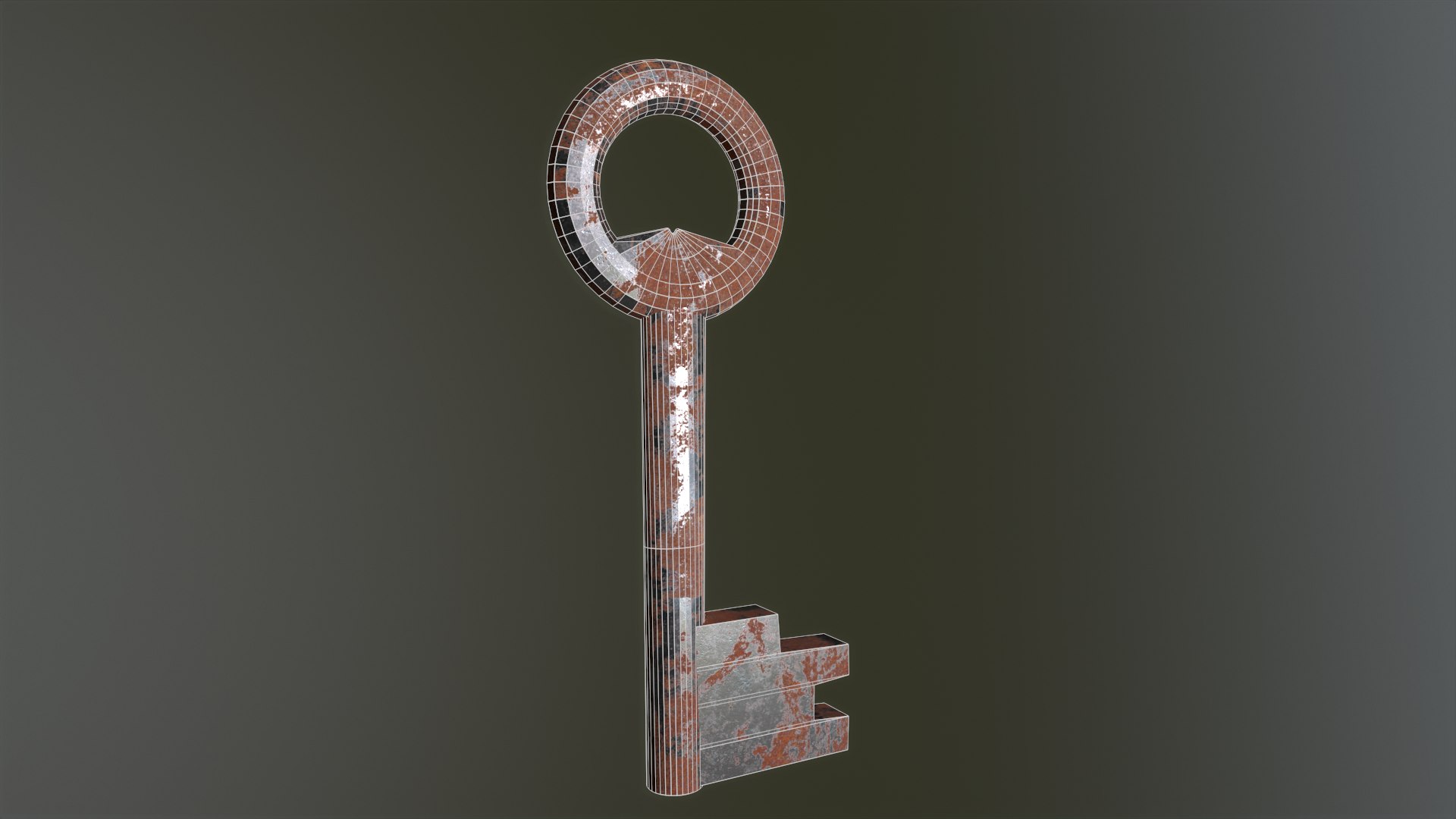 Old Keys Low Poly - Game Ready 3D Model - TurboSquid 1795591