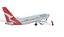 Qantas Boeing 737-800 Realistic Jet Airliner Plane