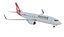 Qantas Boeing 737-800 Realistic Jet Airliner Plane