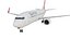 Qantas Boeing 737-800 Realistic Jet Airliner Plane