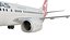 Qantas Boeing 737-800 Realistic Jet Airliner Plane