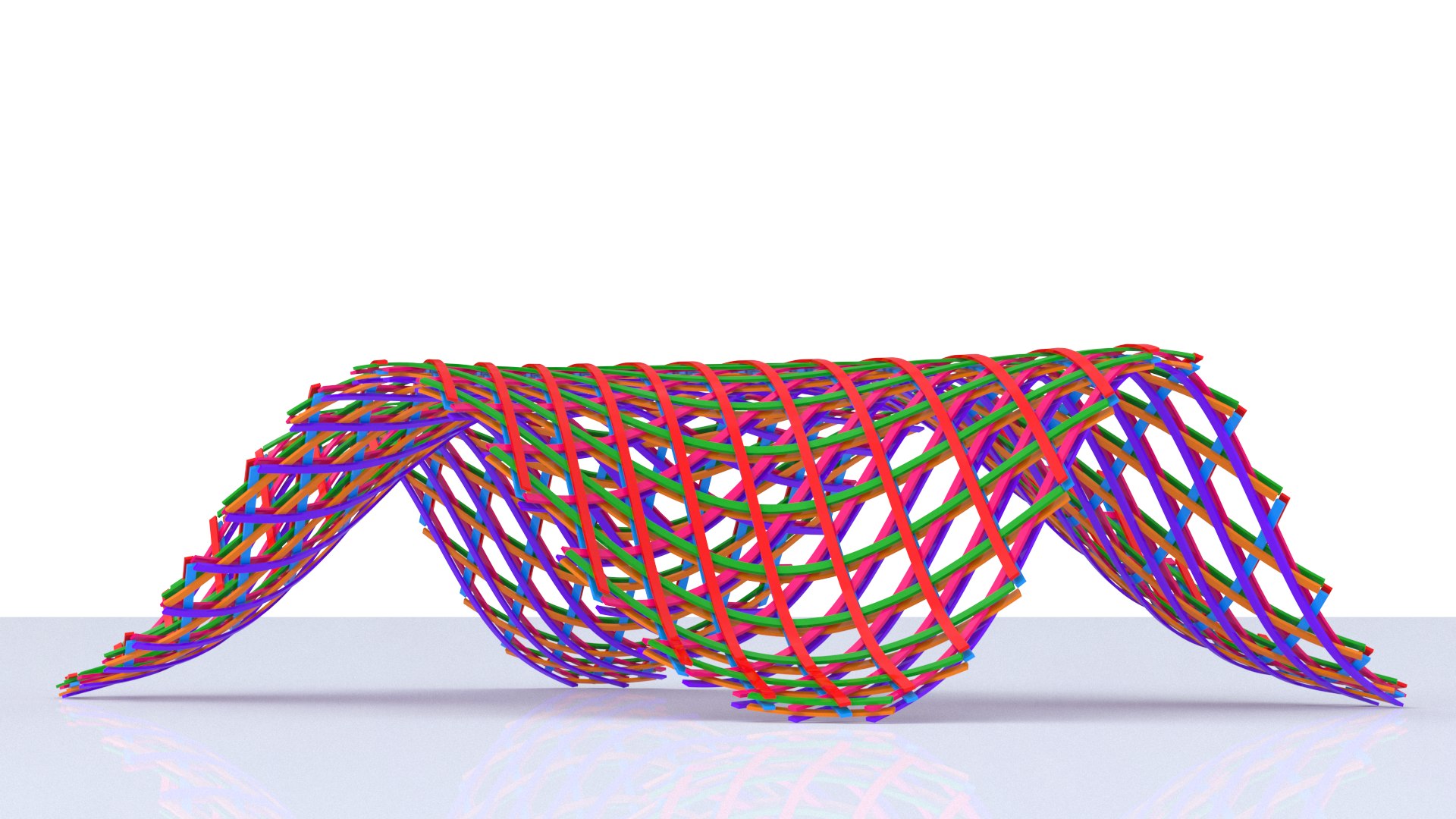 Shell Pavilion 02 Woven - TurboSquid 2370945