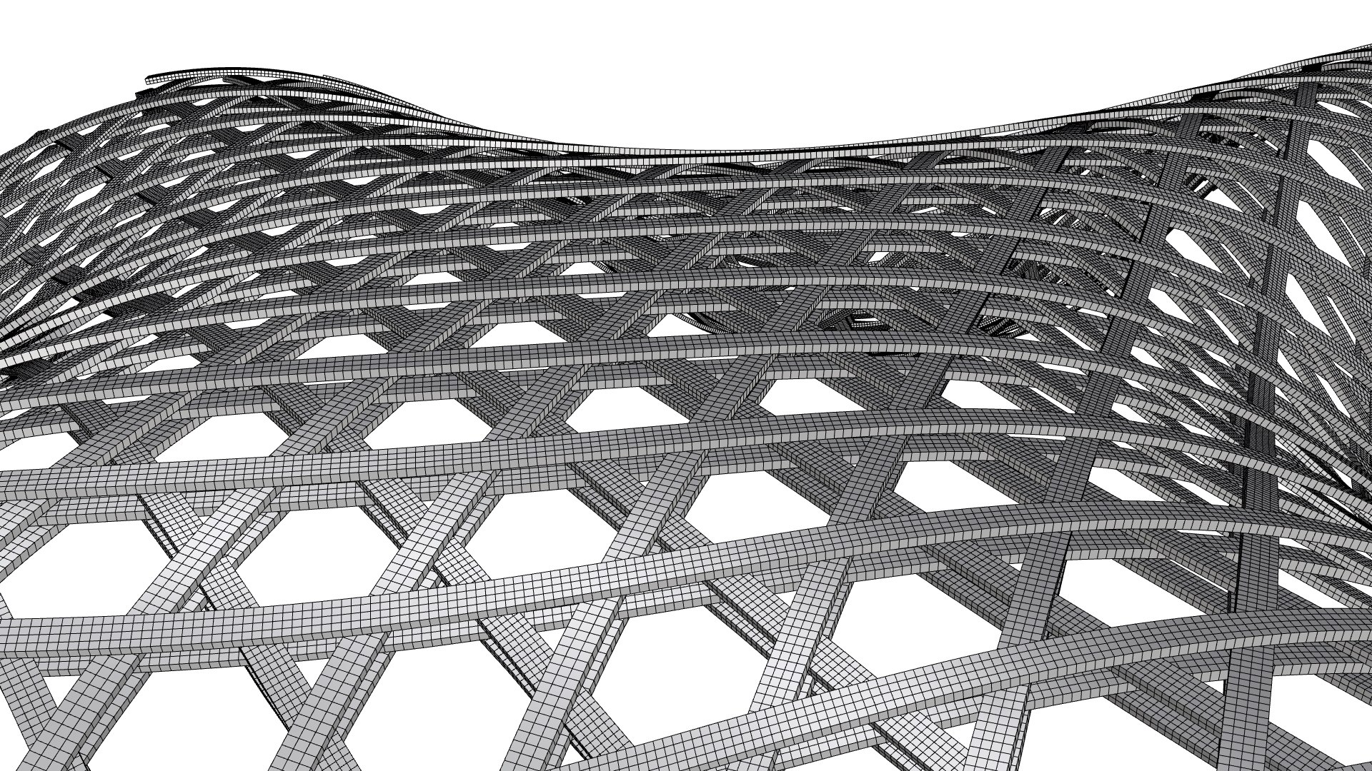Shell Pavilion 02 Woven - TurboSquid 2370945