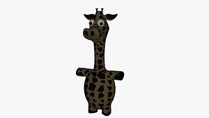 Funny Cartoon Giraffe