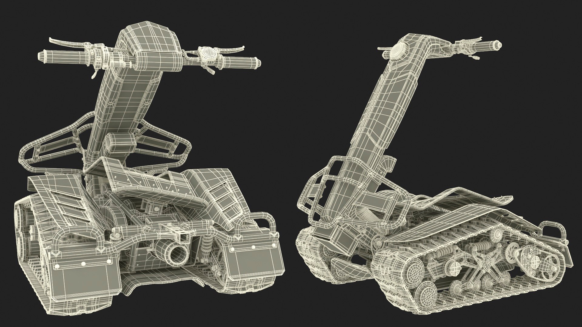 3D All Terrain Shredder Rigged For Maya TurboSquid 2295127