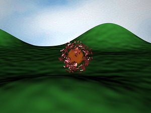 particles 3d model