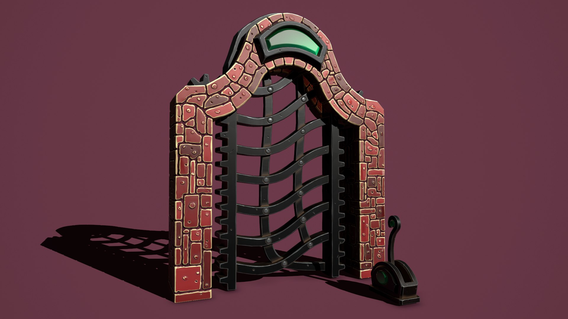 3D Model Fantasy Gate - TurboSquid 1716756