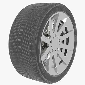 3D model AlloyWheels