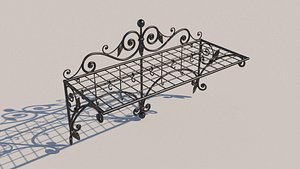 3D forged clothes hanger model