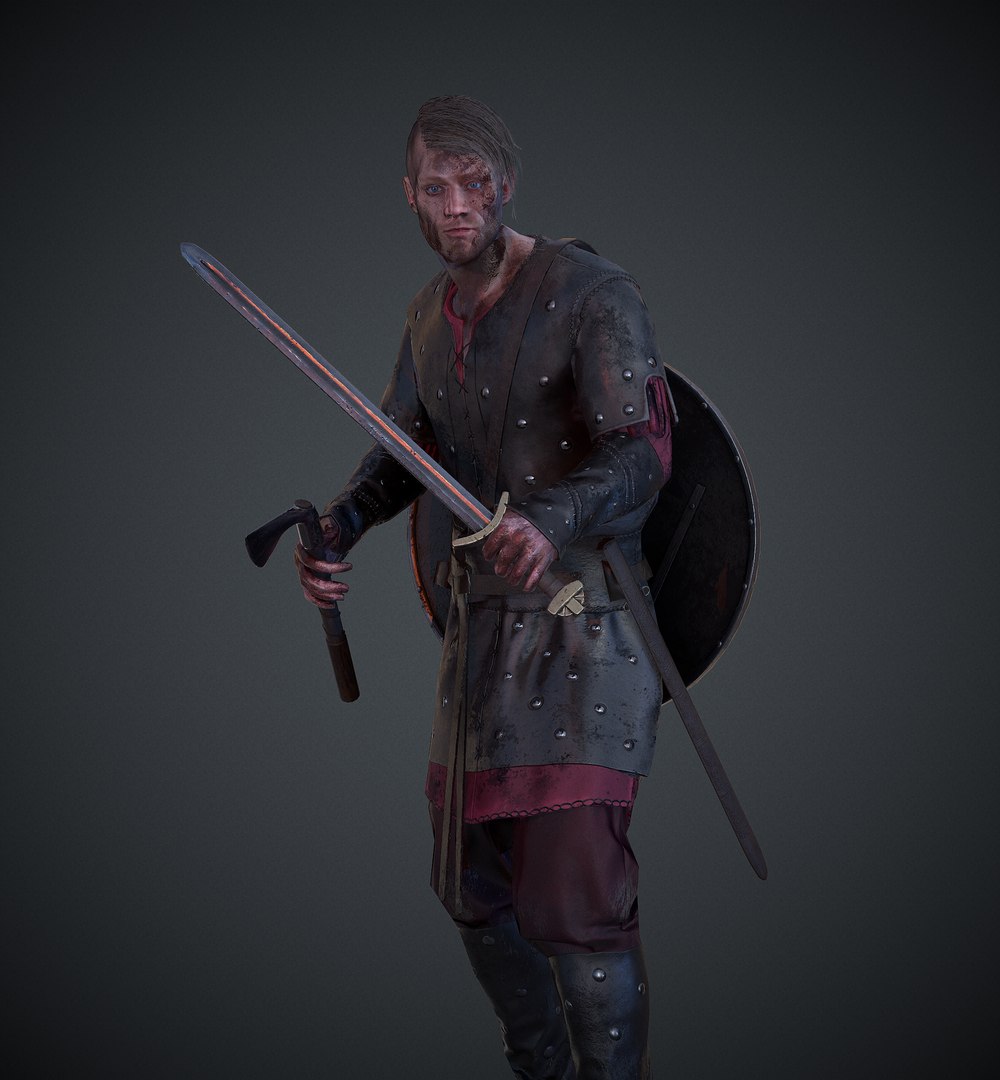 3D Viking Character Pbr - TurboSquid 1308017