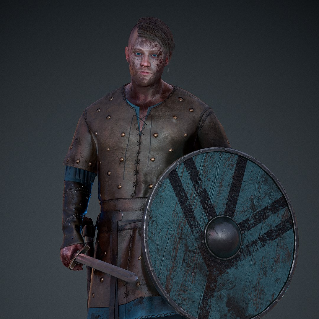 3D Viking Character Pbr - TurboSquid 1308017