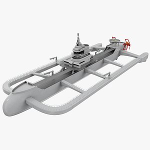 Futuristic Oceangoing Aquaculture Vessel