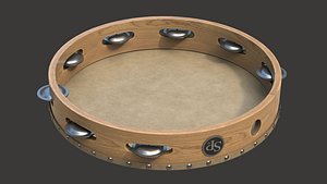Tambourine 3D model