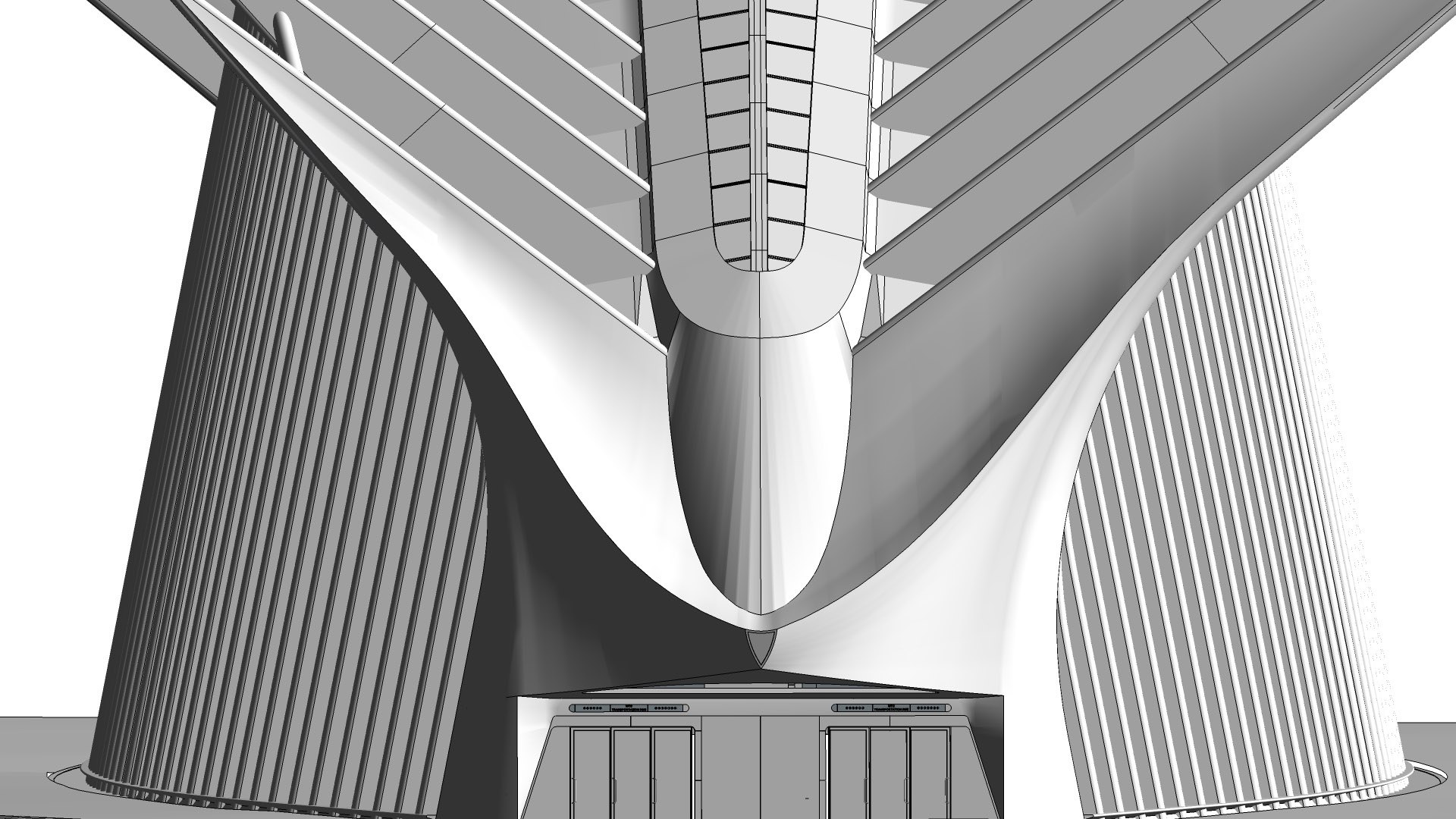 HOT Oculus World Trade Center Hub 3D World Trade Center