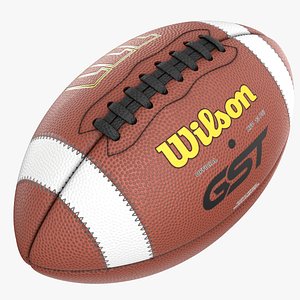 3D American Football ball model