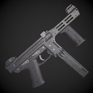 3D Spectre M4 SMG model