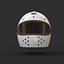 3D ruby motorcycle helmet model