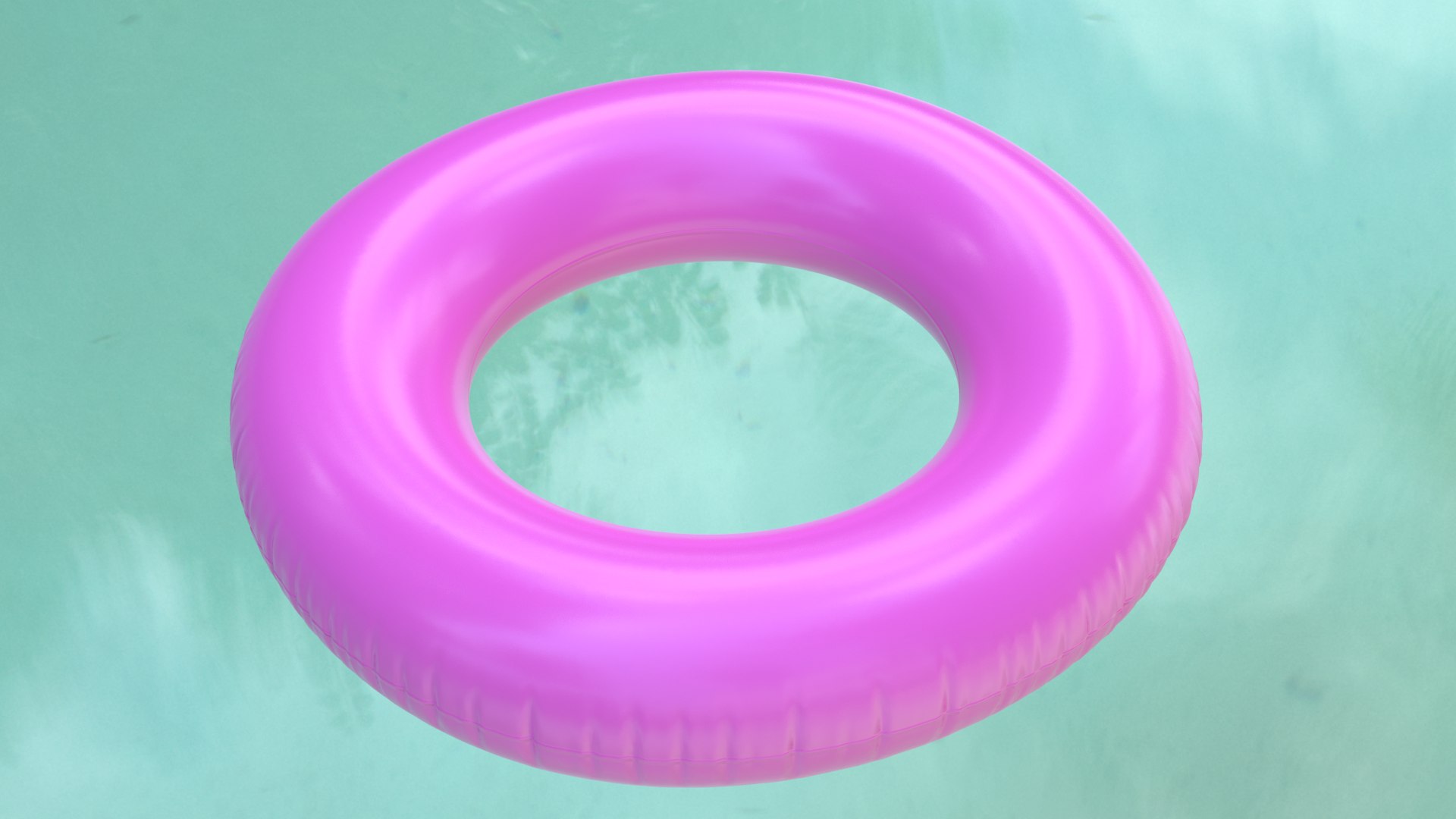 Pink Inflatable Ring 3D model TurboSquid 1761385