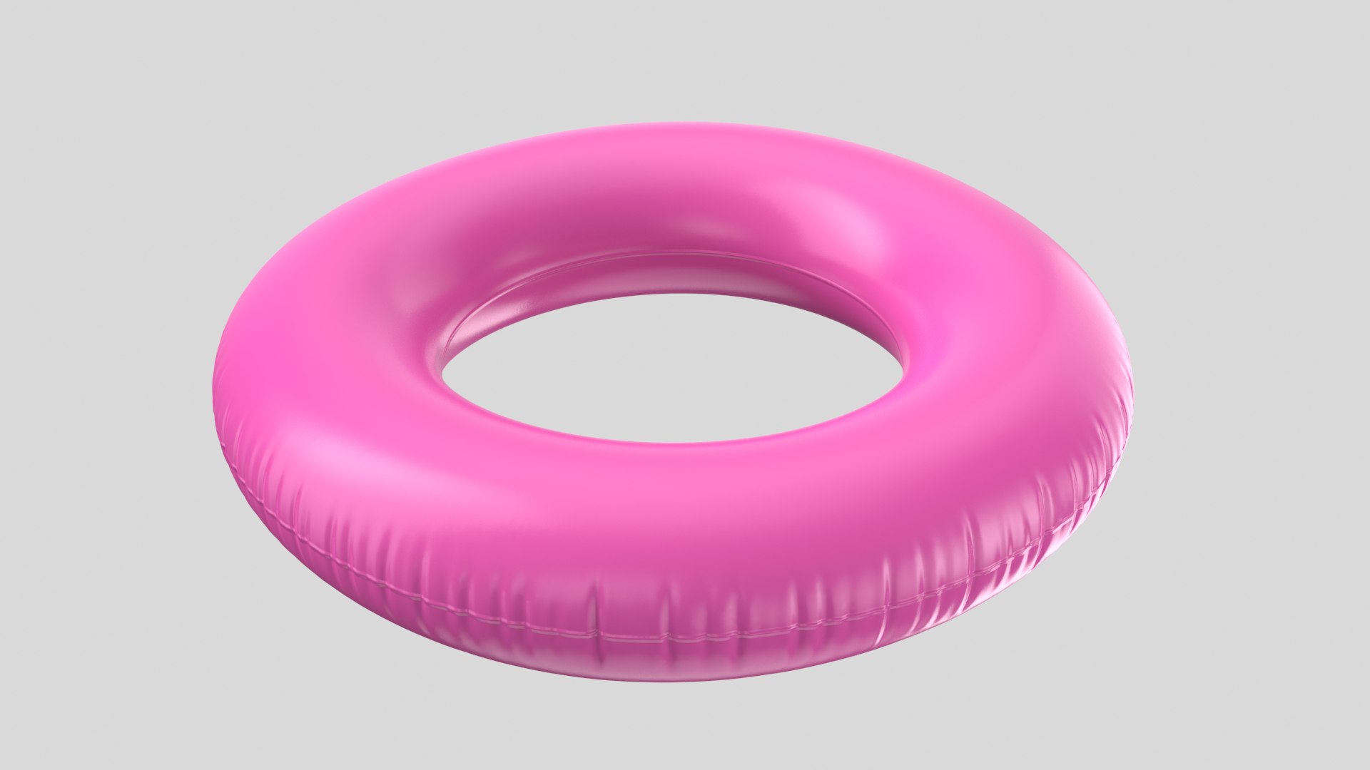 Pink Inflatable Ring 3D model - TurboSquid 1761385