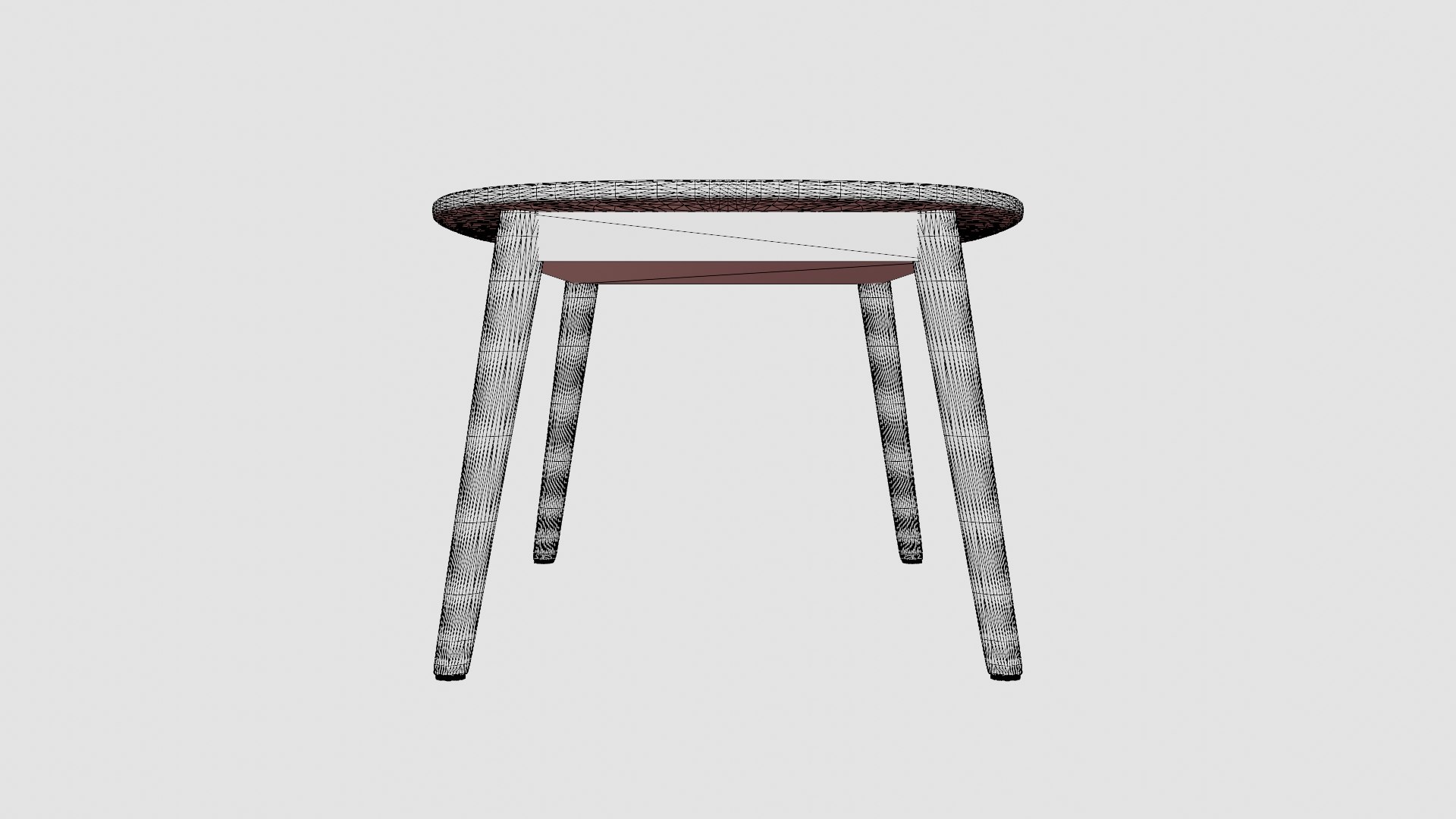 Ameland Rope Table 3D - TurboSquid 2253514