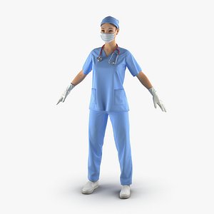 Asian Female Surgeon