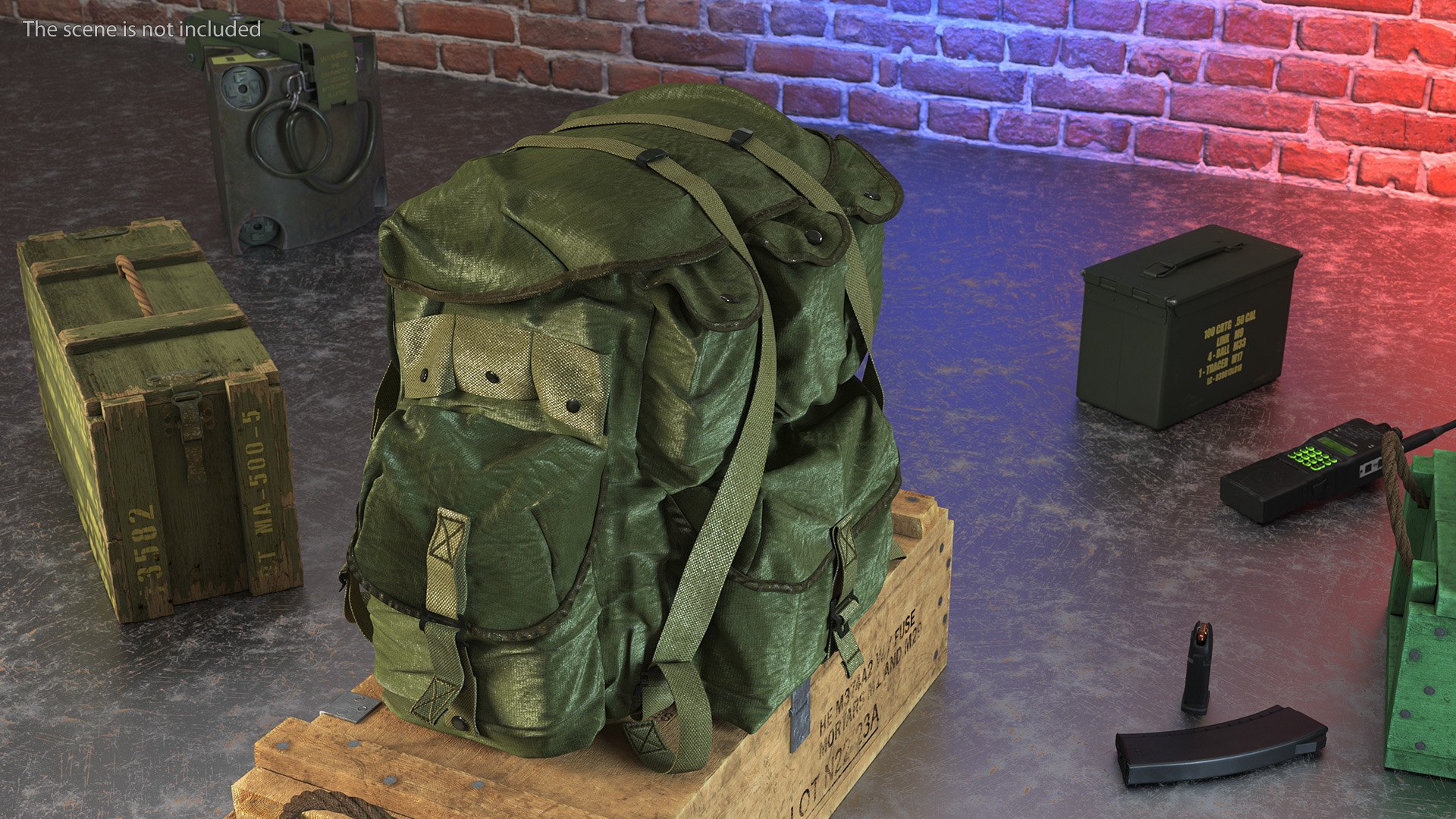 3D Military Tactical Backpack - TurboSquid 2230320