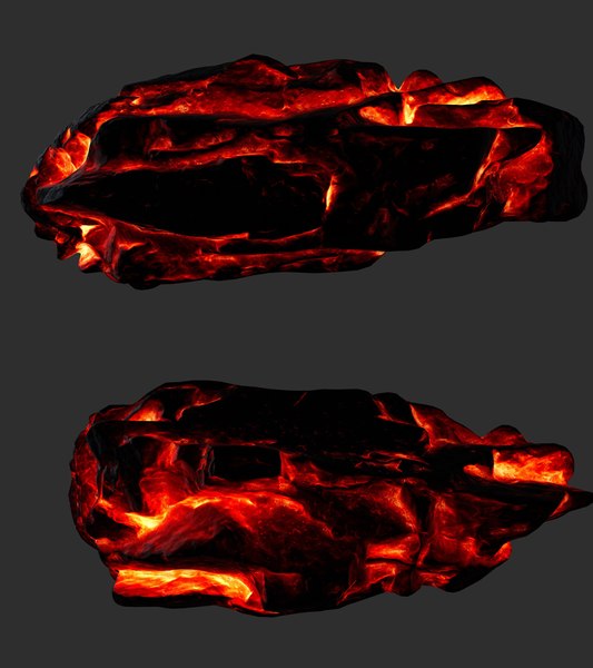 3D model lava terrain - TurboSquid 1340671