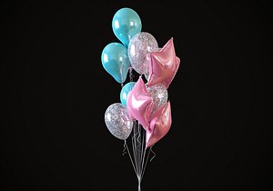 Helium balloons