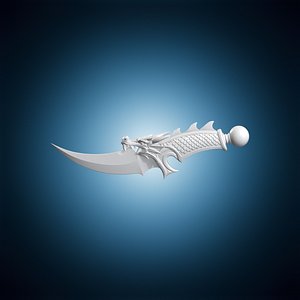 3D model Dragon Fang Opener 3D Print Model