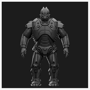 3D model Male Robot 05 - MR05