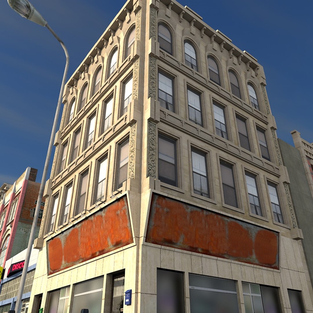 3d Street Scene Model