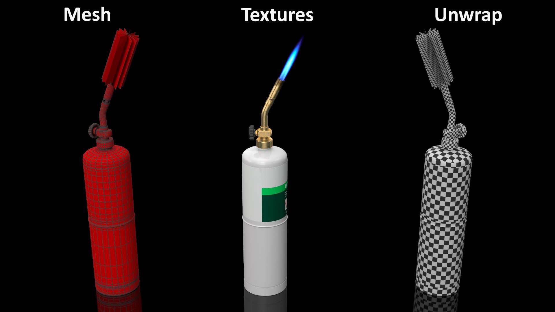 Handheld Propane Blowtorch with Flame 3D model https://p.turbosquid.com/ts-thumb/Tb/Mx1uiw/ry/handheldpropaneblowtorchwithflame3dmodel022/jpg/1633045131/1920x1080/fit_q87/e3bc1c24c5926145980666b3d32e15db64cf40b5/handheldpropaneblowtorchwithflame3dmodel022.jpg
