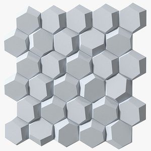 3D 3D Wall Panel Octagon Ceramic