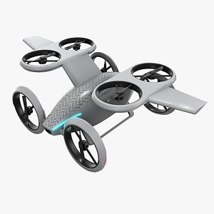 3D model Delivery Drone