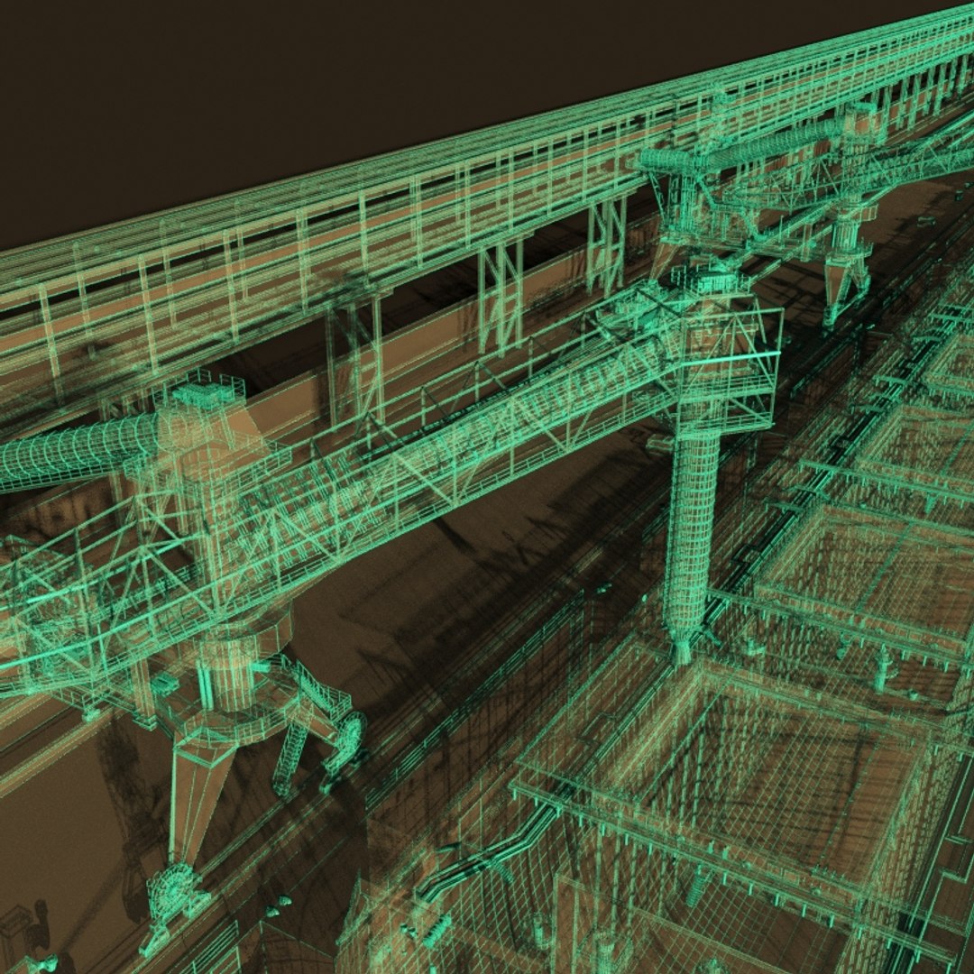 Ship Bulk Carrier Pier Model - TurboSquid 1620488