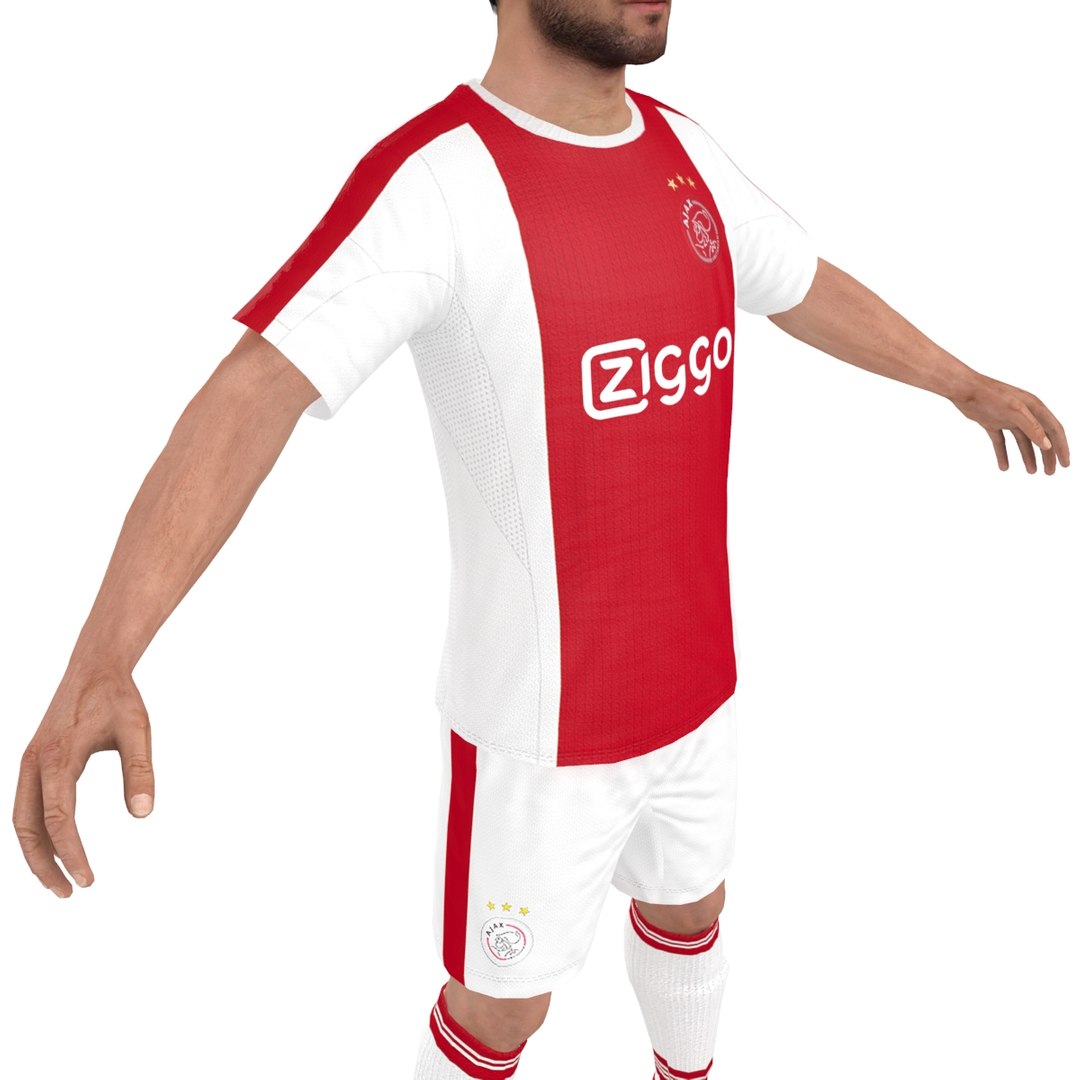 Soccer player 3D - TurboSquid 1403417