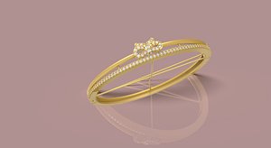 Diamond Bracelet - 007 3D model