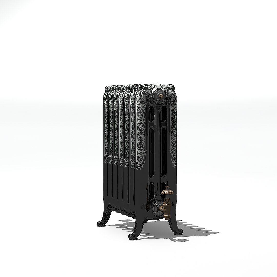 Old style radiator 3D - TurboSquid 1470721